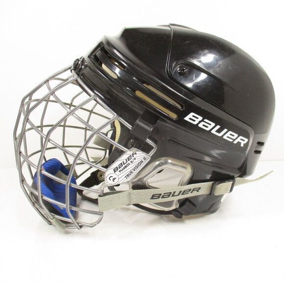 Bauer BHH4500S Ice Hockey Helmet Black Small Bhh4500M Bauer Cage FM4500 S/P - Picture 3 of 8